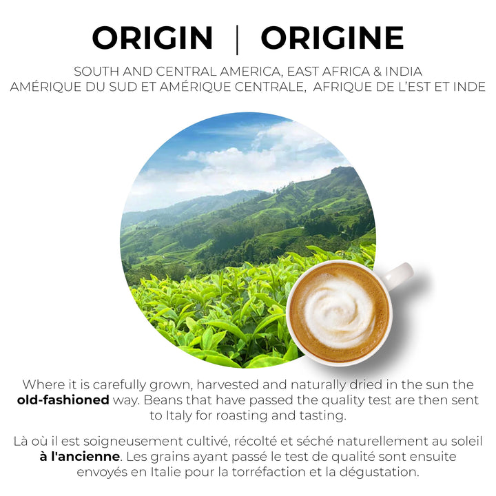 Grano Milano – Coffee Capsules – Medium & Dark Roast Variety – 50 Pods