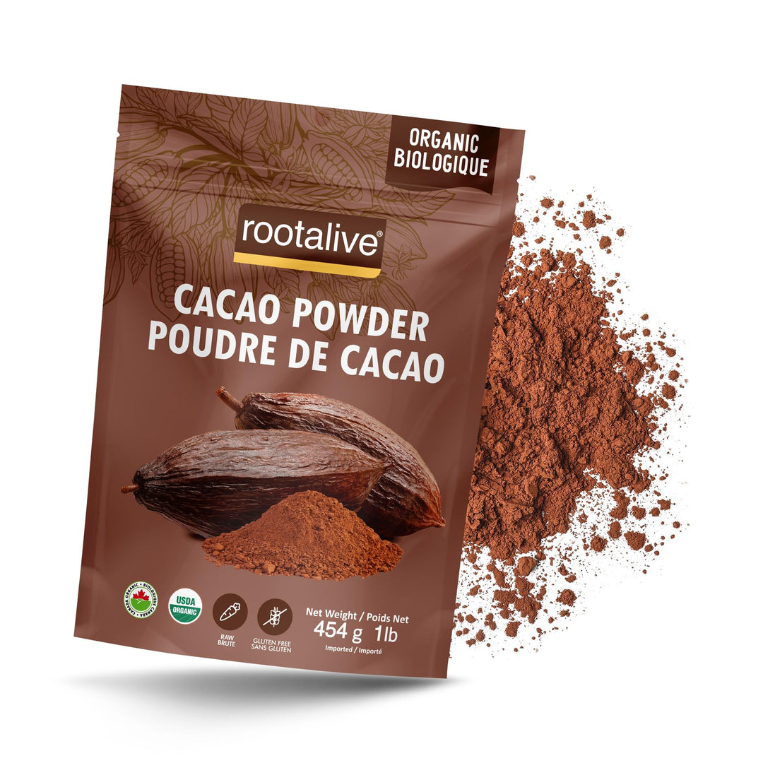 Rootalive - Organic Raw Cacao Powder - 454g