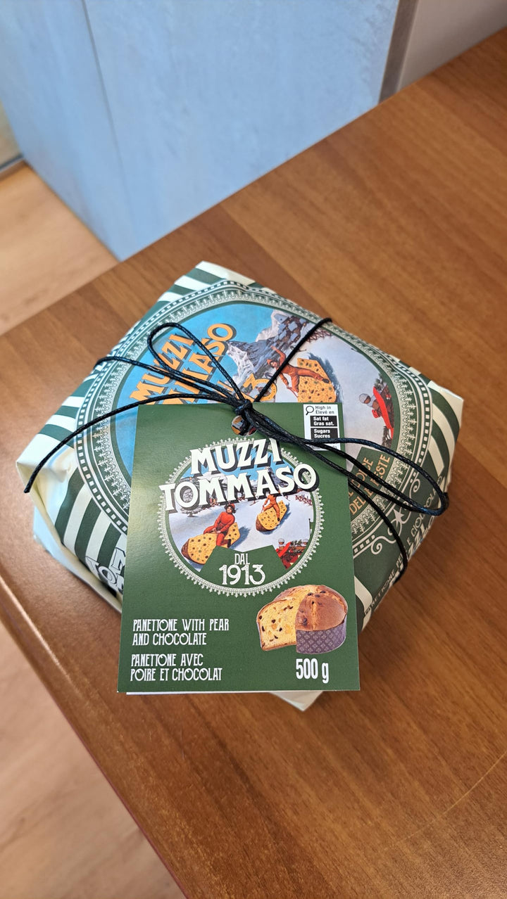 Fabbri – Tommaso Muzzi – Panettone – Pear & Chocolate – 1.1 lb