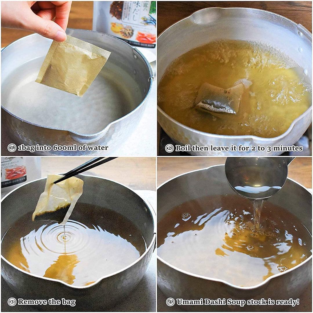 Chaganju – Authentic Japanese Dashi – Umami Soup Stock – 15 Packets