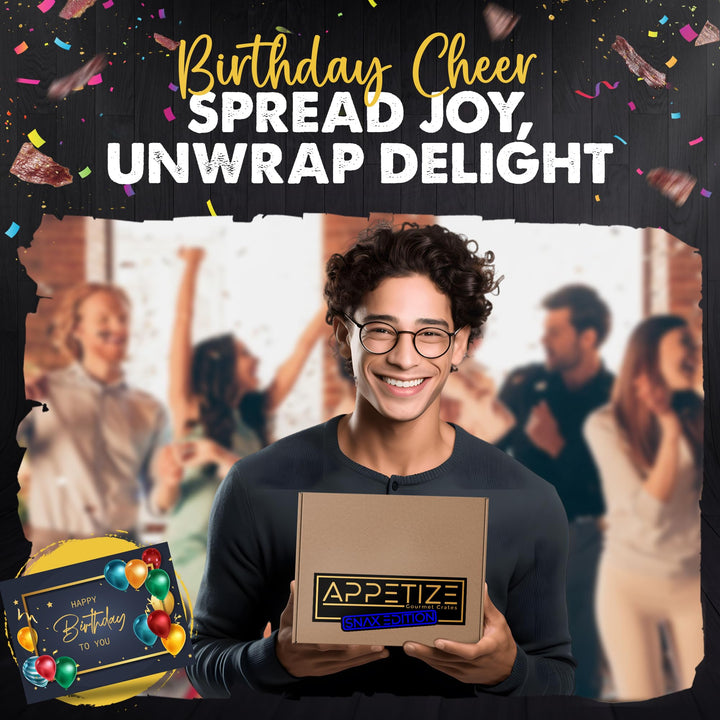 Carnivore – Beef Jerky Birthday Box – Assorted Meat Snacks – Gift set