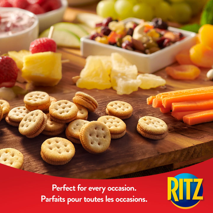 RITZ BITS Cheese Sandwiches - 30 Individual Snack Packs (1.26 kg) - Canadian Distribution - Ships Free Within Canada on Orders Above CAD $199
