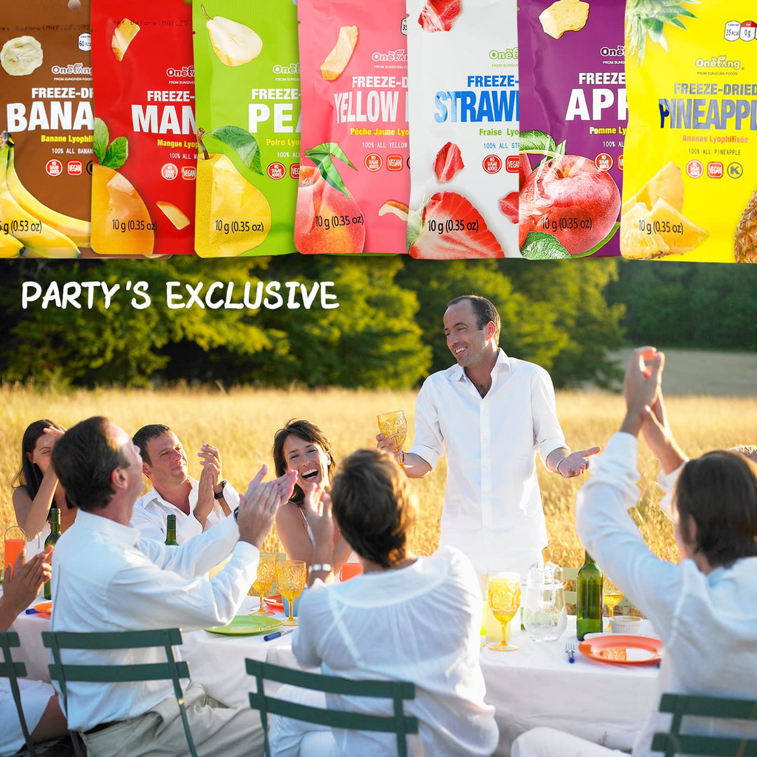 ONETANG – Freeze-Dried Mixed Fruit – 130g (12 Packs)