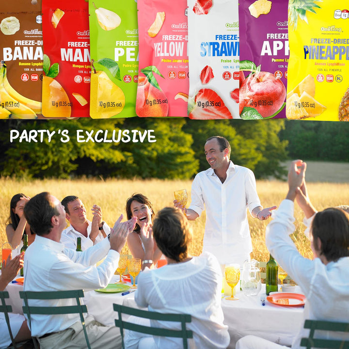 ONETANG – Freeze-Dried Mixed Fruit – 130g (12 Packs)