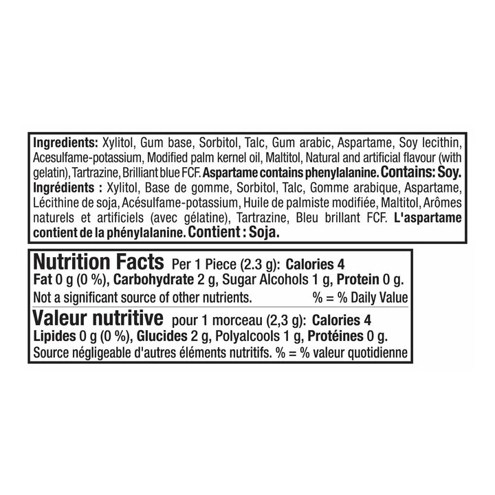 Trident Vibes Spearmint Rush Sugar-Free Gum - 9 Pack Clutch Box (126 Pieces) - Canadian Distribution - Ships Free Within Canada on Orders Above CAD $199