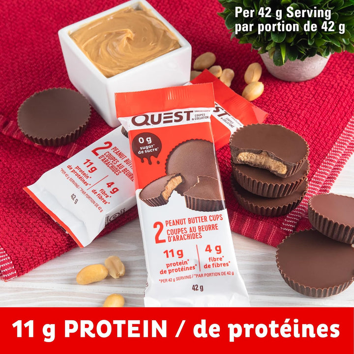 Quest – Tasses au beurre de cacahuète – Paquet de 12