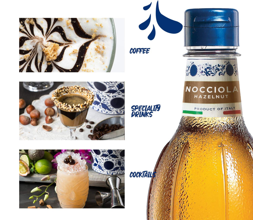 Fabbri – Flavoring Syrup – Hazelnut – 1L