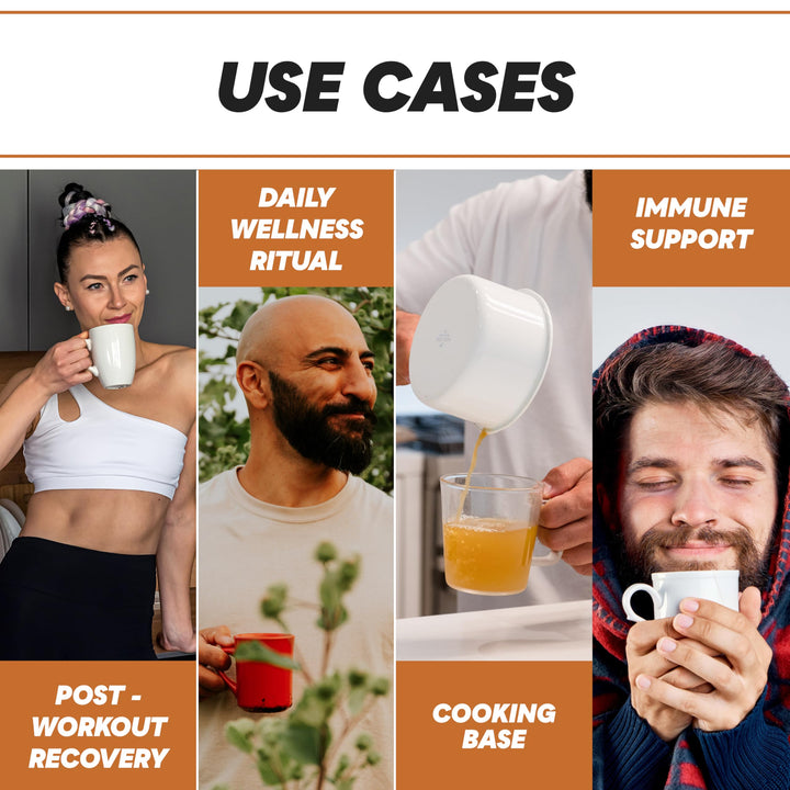 BROYA – Bone Broth – Classic Beef – 6 × 237mL – Grass-Fed