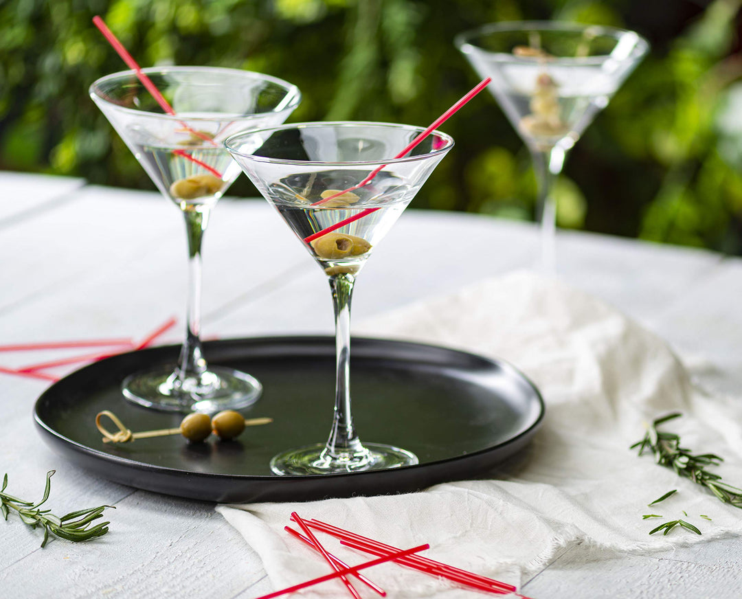 Red Cocktail Stirrer Straws