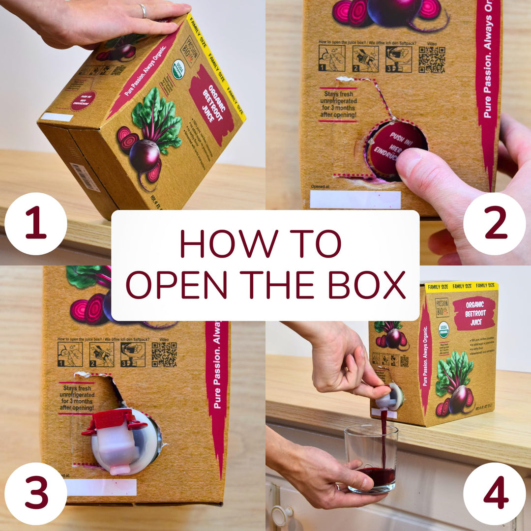 Organic Beetroot Juice – Pure Beet Juice – Original – 3L – Not From Concentrate