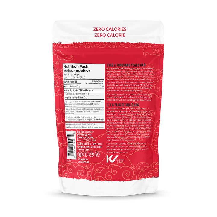 Lakanto – Classic Monkfruit Sweetener – 1.36kg