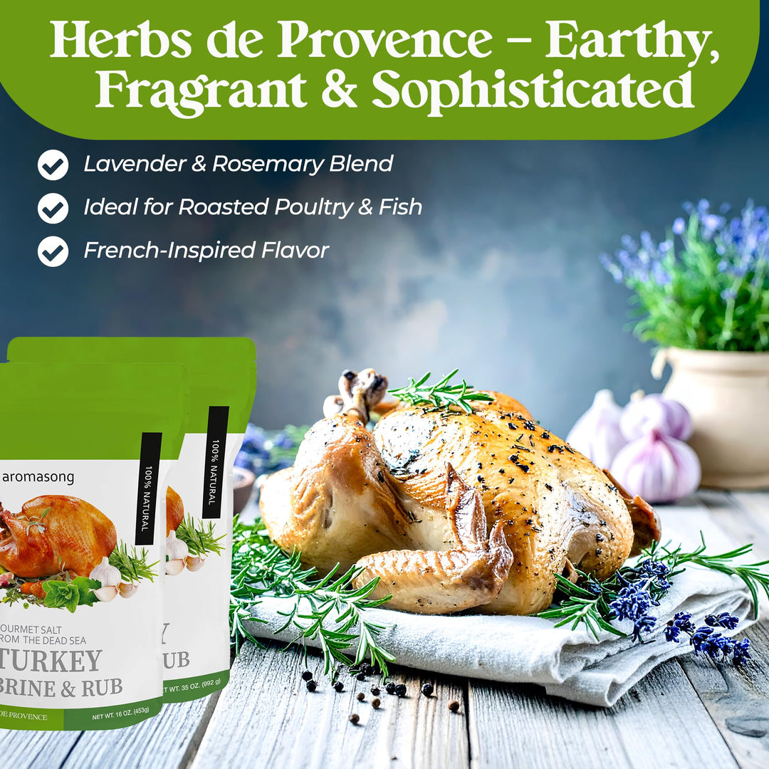 Aromasong – Turkey Brine – Herbs de Provence – 2 lb