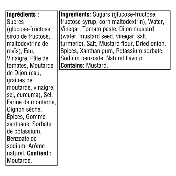 Diana Carolina Style Mustard BBQ Sauce – 500 mL Bottle for Grilling & Marinating - Canadian Distribution - Ships Free Within Canada on Orders Above CAD $199