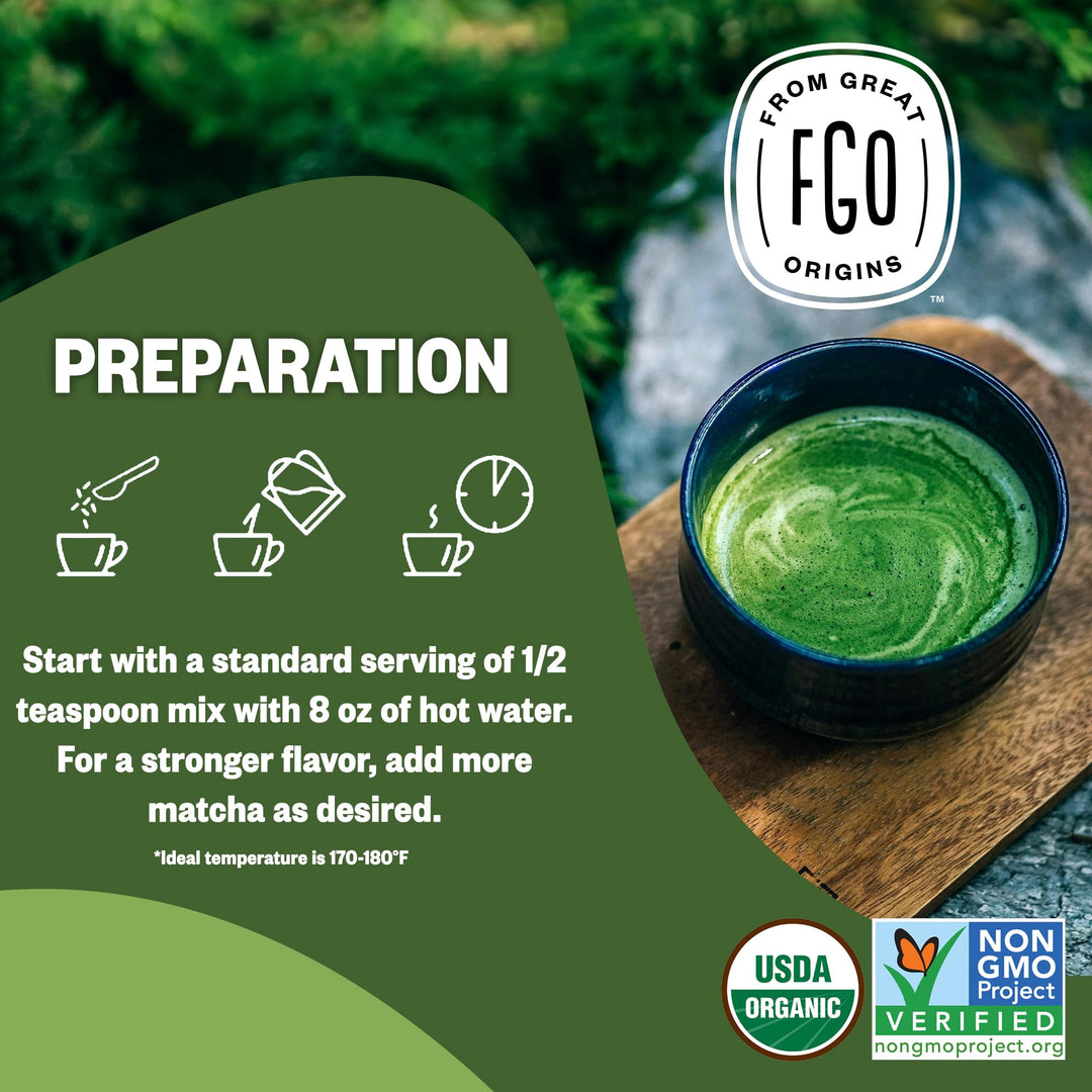 FGO – Organic Matcha – Japanese Culinary Grade – 113g
