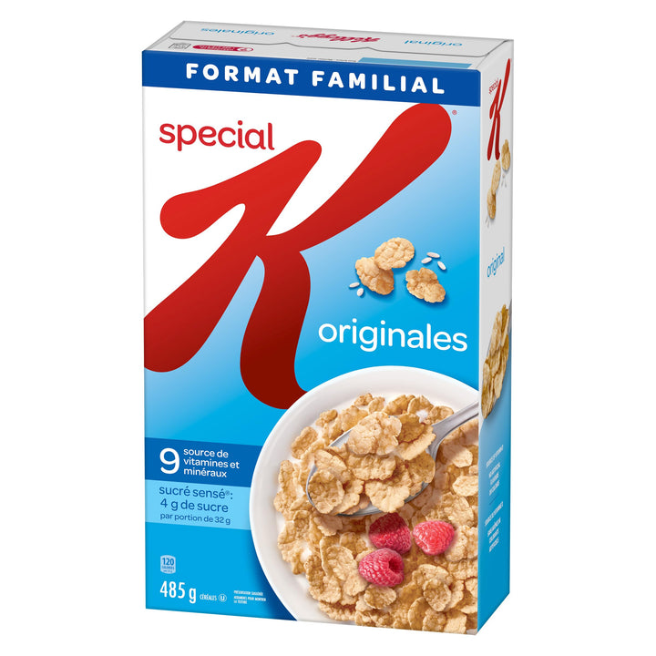 Kellogg's Special K Original Cereal - Family Size 2 x 485g - Canadian Distribution - Ships Free Within Canada on Orders Above CAD $199