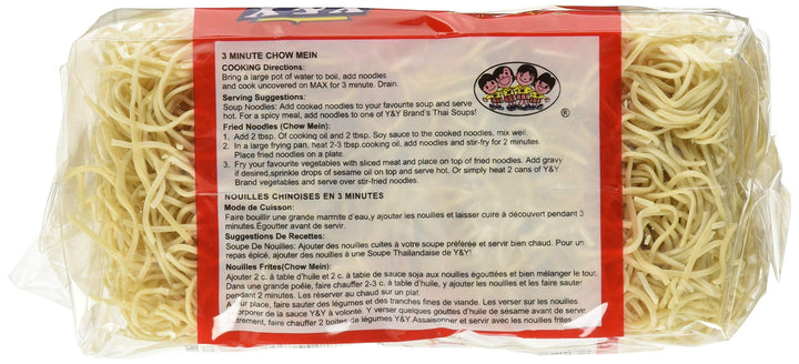 Y&Y 3 Minutes Chow Mein 2 x 454g - Canadian Distribution - Ships Free Within Canada on Orders Above CAD $199