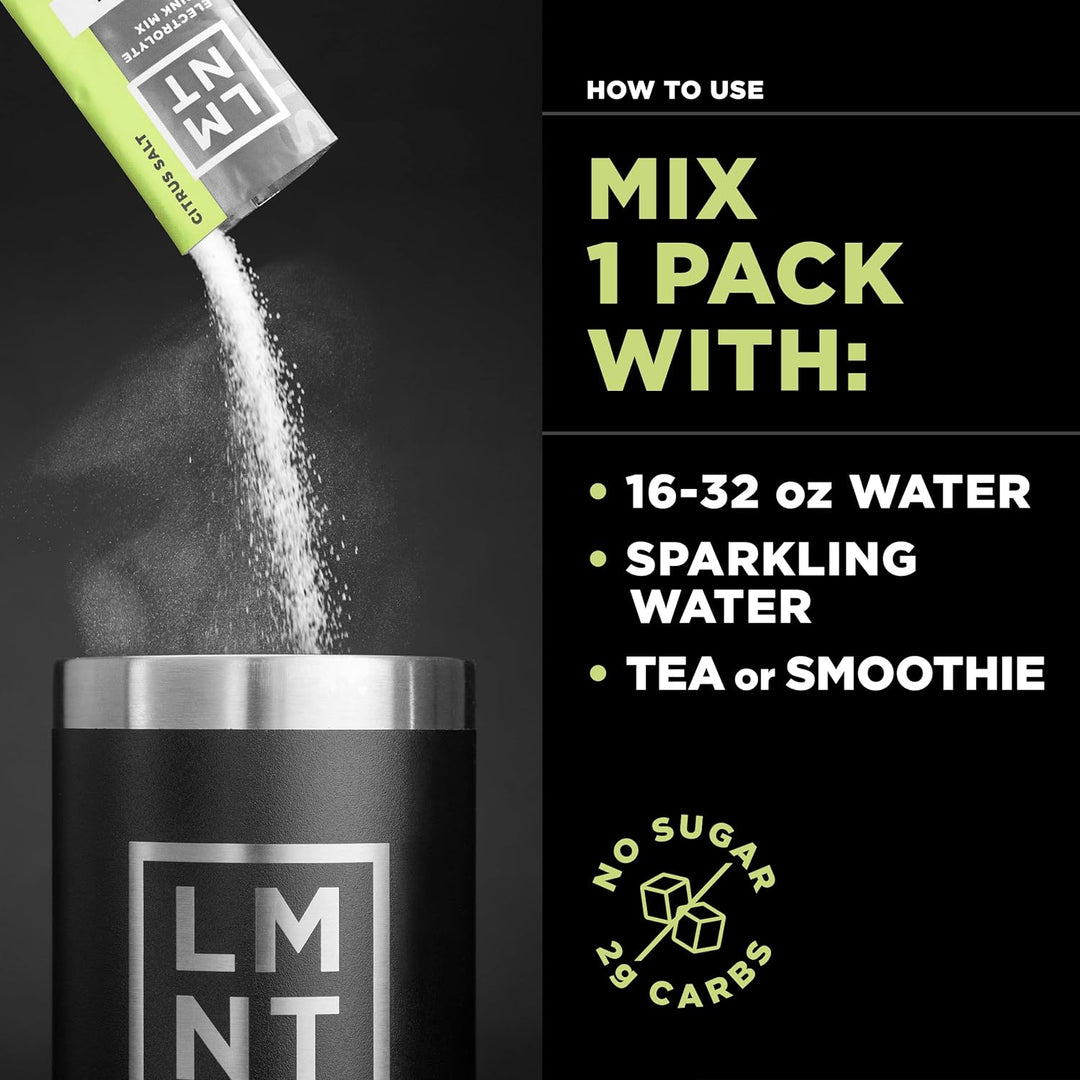 LMNT – Electrolyte Powder Packets – Variety Pack – 12 Sticks
