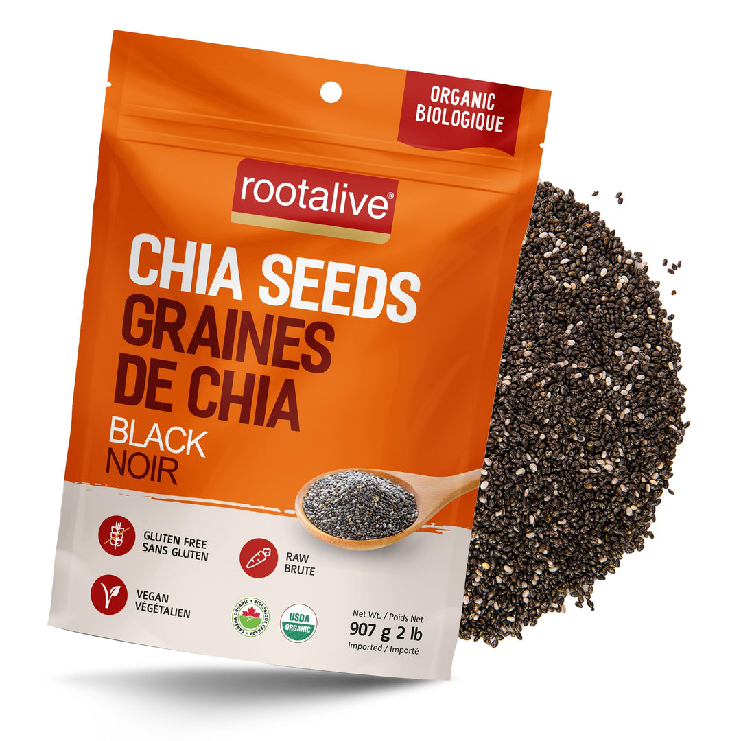 Rootalive - Organic Chia Seeds - 2lbs