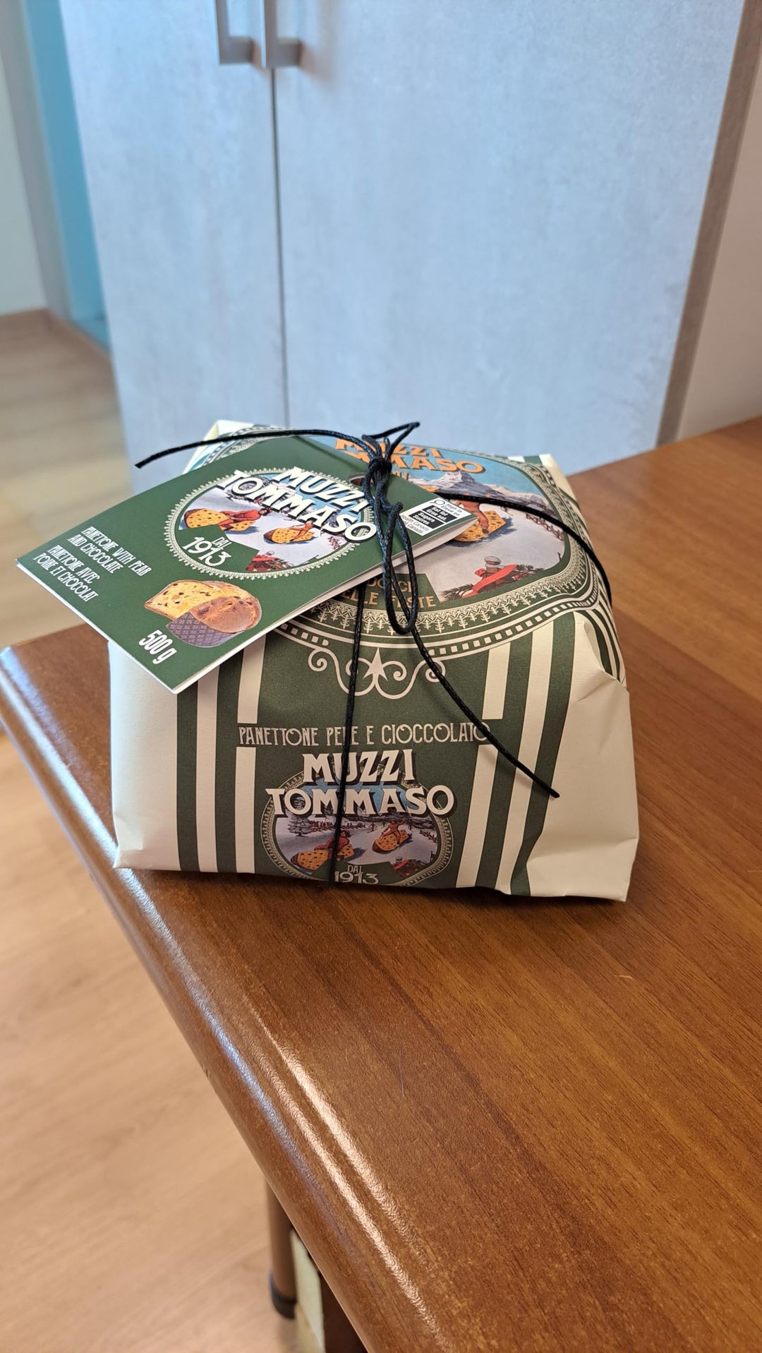 Fabbri – Tommaso Muzzi – Panettone – Pear & Chocolate – 1.1 lb