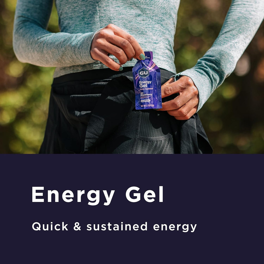GU Energy – Energy Gel – Salted Caramel – 24 Pack