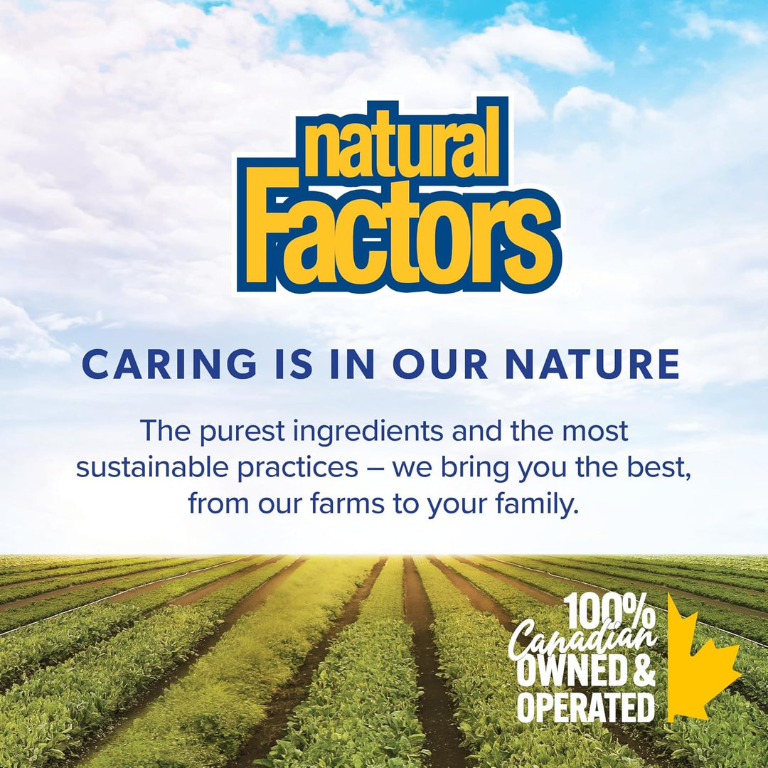Natural Factors – NAC – 600 mg – 180 capsules
