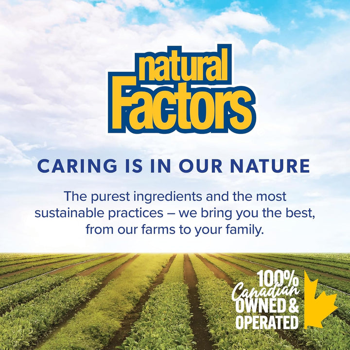 Natural Factors – NAC – 600 mg – 180 capsules