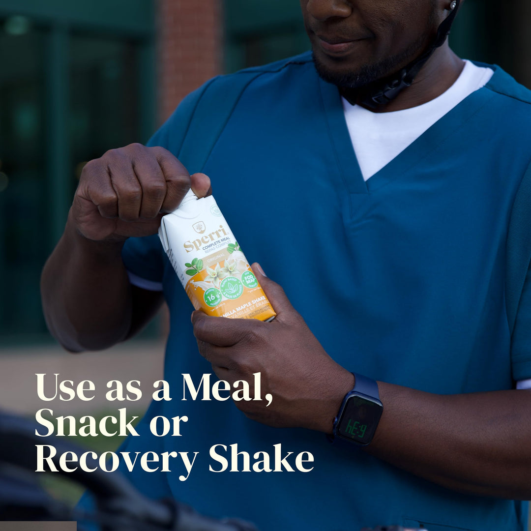 Sperri – Plant Based Meal Replacement Shake – Vanilla – 12 × 330mL