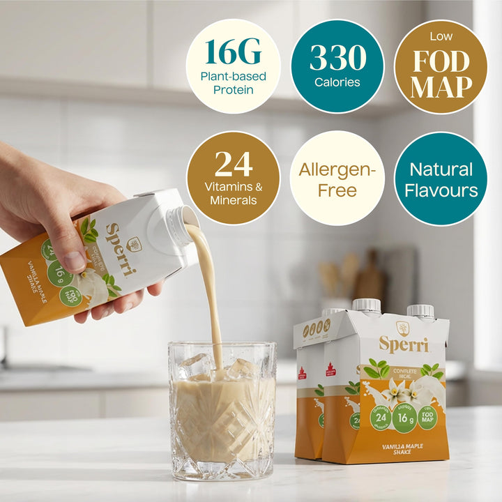 Sperri – Plant Based Meal Replacement Shake – Vanilla – 12 × 330mL