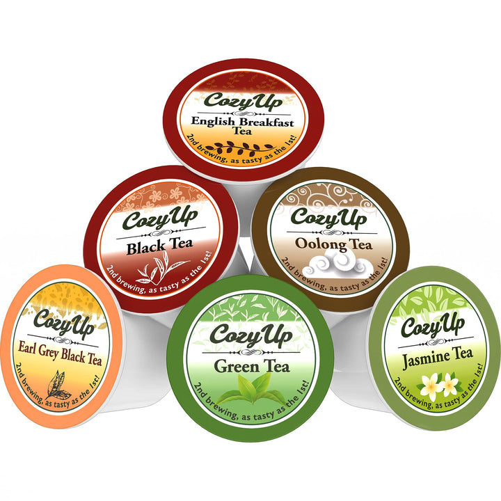 Cozy Up – Tea Variety Pack – 6 Flavours – 36 Count – For Keurig brewers