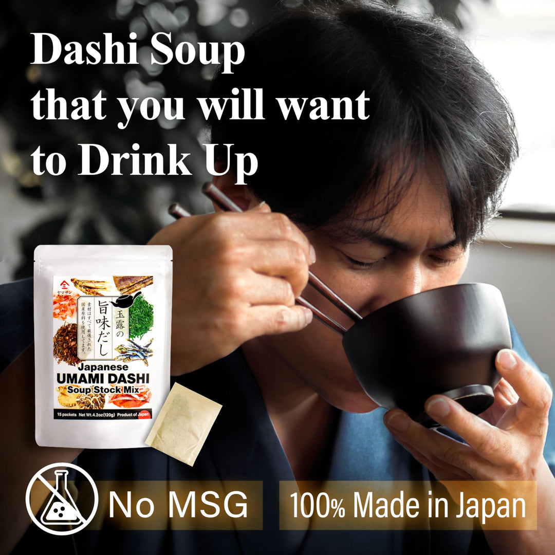 Chaganju – Authentic Japanese Dashi – Umami Soup Stock – 15 Packets