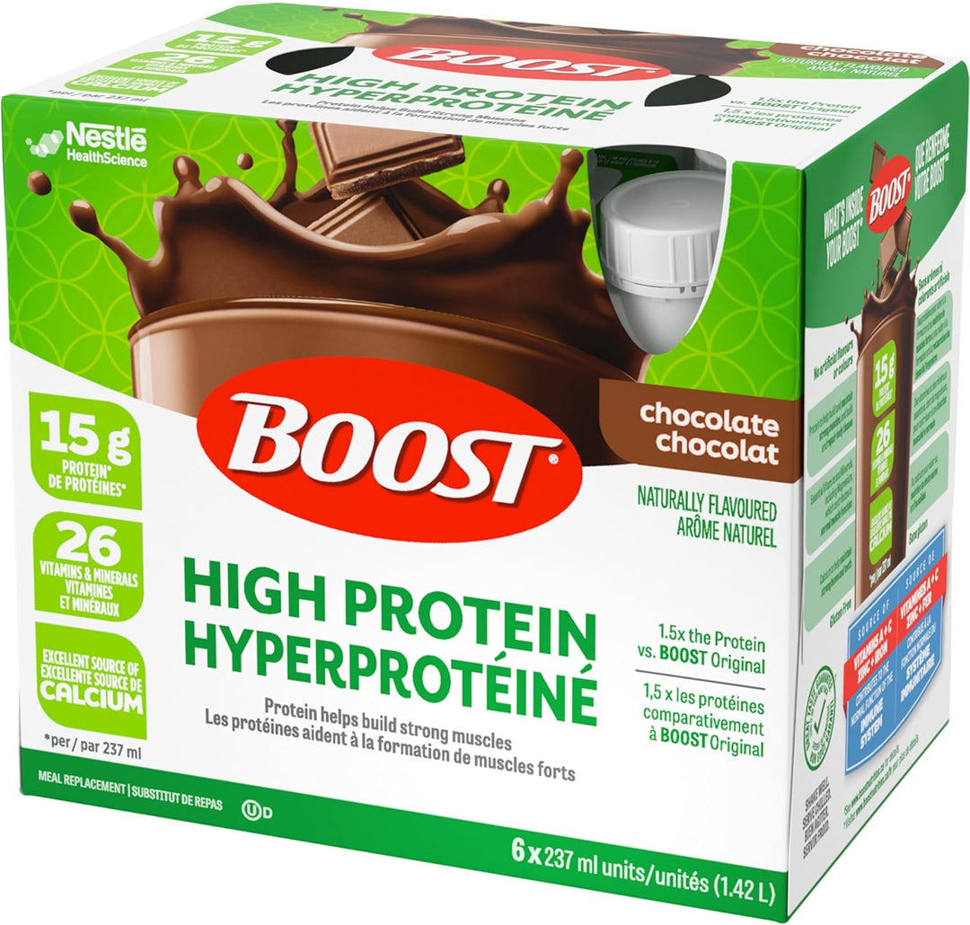 BOOST – High Protein Meal Drink – Chocolate – 24 x 237 ml