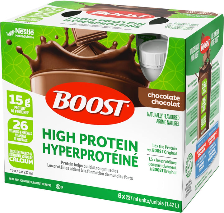 BOOST – High Protein Meal Drink – Chocolate – 24 x 237 ml