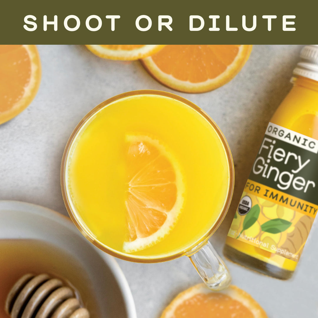 Greenhouse – Wellness Shots – Fiery Ginger & Variety Pack – 12 × 2 oz