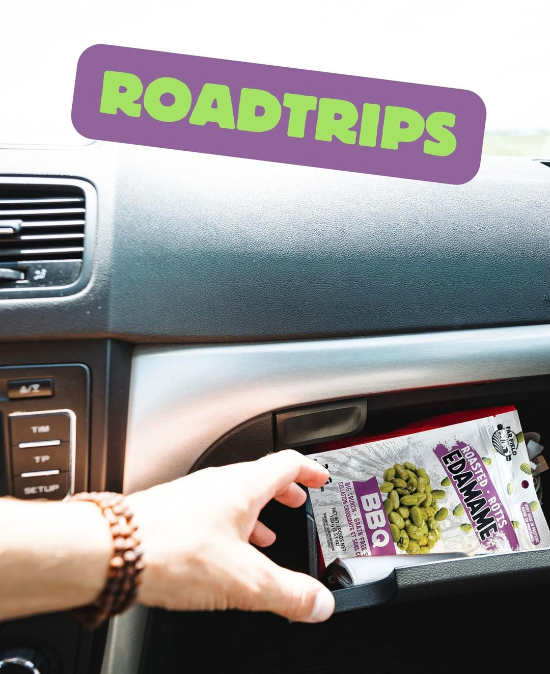 Far Field – Roasted Edamame – Sea Salt – 20 × 26g – High Protein