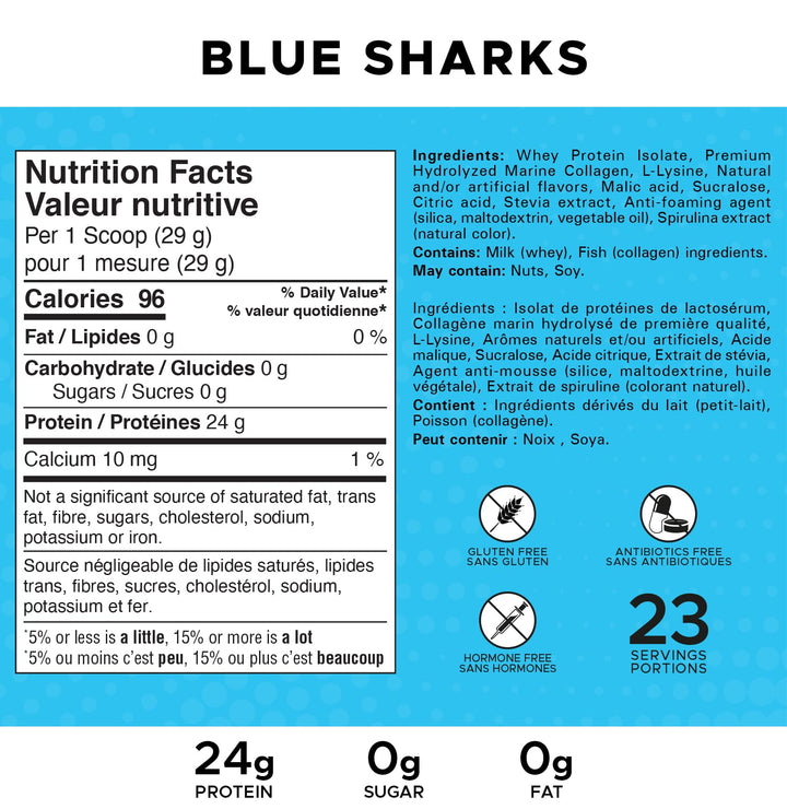 Revolution Nutrition – Splash Clear Isolate – Blue Sharks – 667 g