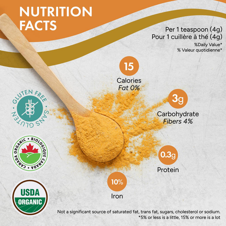 Rootalive - Organic Turmeric Powder - 454g