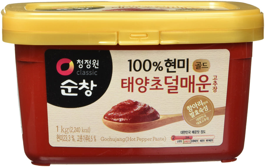 Paste Pepper Red Gochujang - 1 x 17.63 oz - Daesang - Restaurant and Foodservice Ingredients - Canadian Distribution