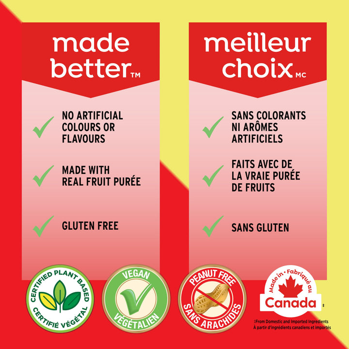 REALFRUIT Illusions Strawberry Pear Gummies - 2 x 325g - Canadian Distribution - Ships Free Within Canada on Orders Above CAD $199