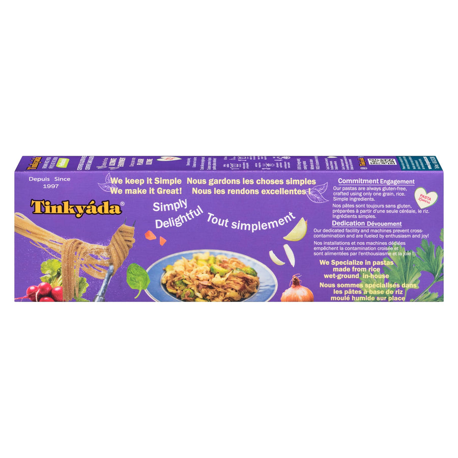 Tinkyada Brown Rice Fettuccine Pasta, 2 x 397g - Canadian Distribution - Ships Free Within Canada on Orders Above CAD $199