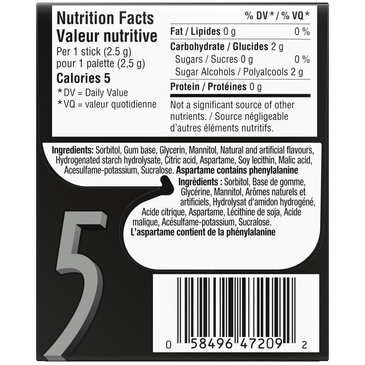 5 GUM Evolution Sour to Sweet Berry Flavor-Changing Sugar-Free Chewing Gum, 10 Packs of 15 Sticks - Canadian Distribution - Ships Free Within Canada on Orders Above CAD $199