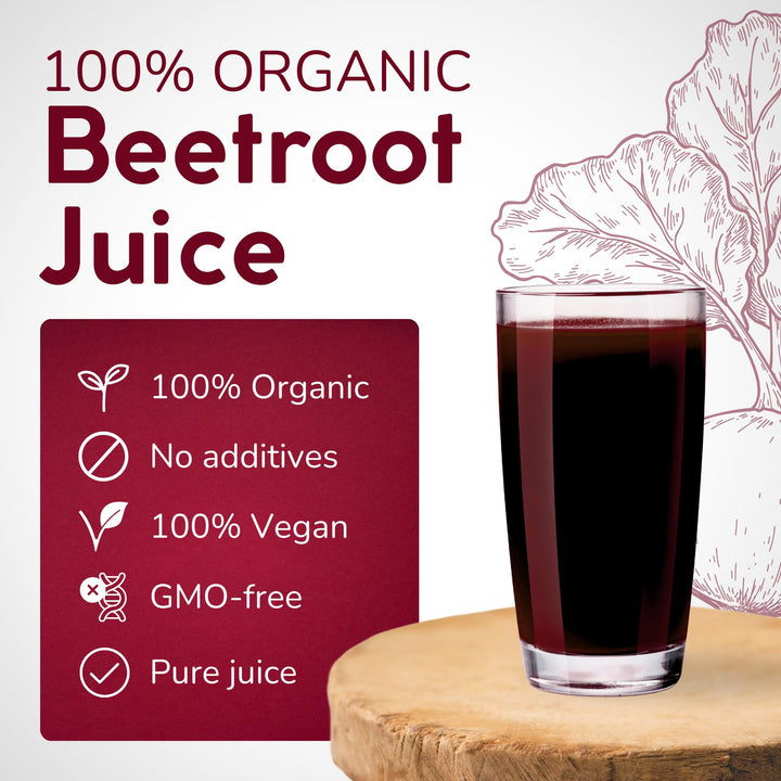 Organic Beetroot Juice – Pure Beet Juice – Original – 3L – Not From Concentrate