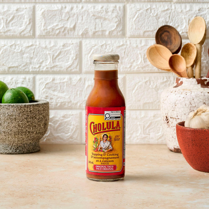 Cholula Original Taco Topping & Cooking Sauce – 2 x 340mL - Canadian Distribution - Ships Free Within Canada on Orders Above CAD $199