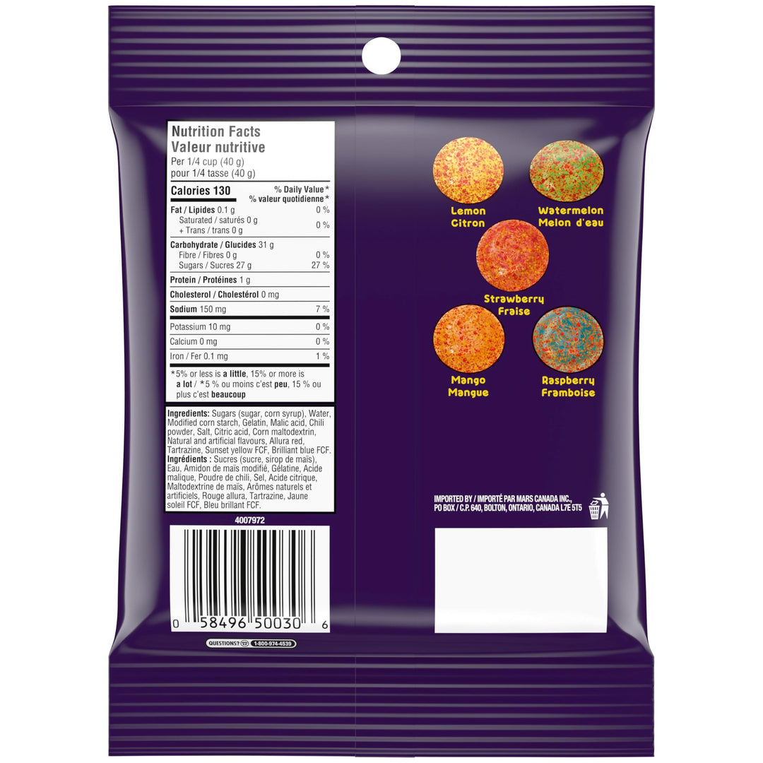 Skittles Sweet Heat Gummy Candy, 2 x 164g Bag - Canadian Distribution - Ships Free Within Canada on Orders Above CAD $199