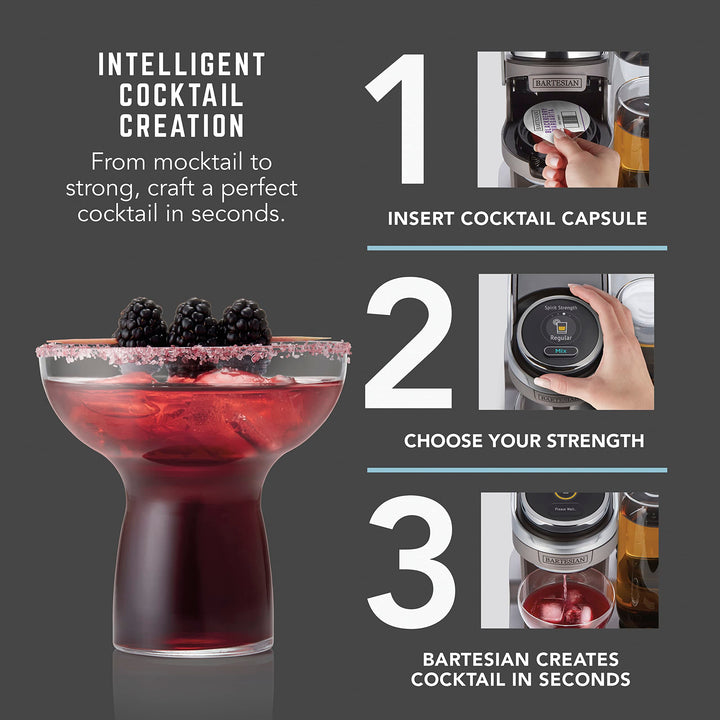 Bartesian – Duet Cocktail Machine – Automatic Home Drink Maker