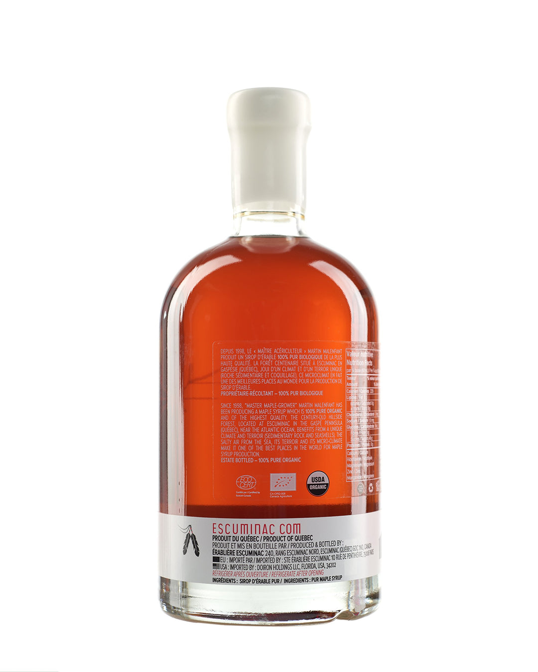 Escuminac – Maple Syrup – Extra Rare – 500 ml