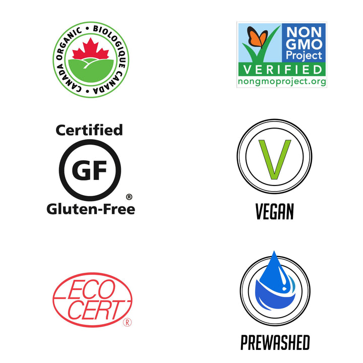 GoGo Quinoa Royal White Grain - Organic, Gluten-Free, Non-GMO, Vegan, Kosher | 2 x 500g - Canadian Distribution - Ships Free Within Canada on Orders Above CAD $199