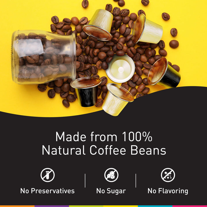 Bestpresso – Coffee Pods for Nespresso – Caramel/Vanilla/Chocolate Variety – 120 Pods