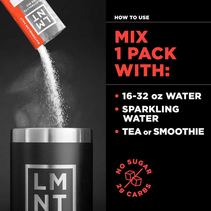 LMNT – Electrolyte Powder Packets – Variety Pack – 12 Sticks