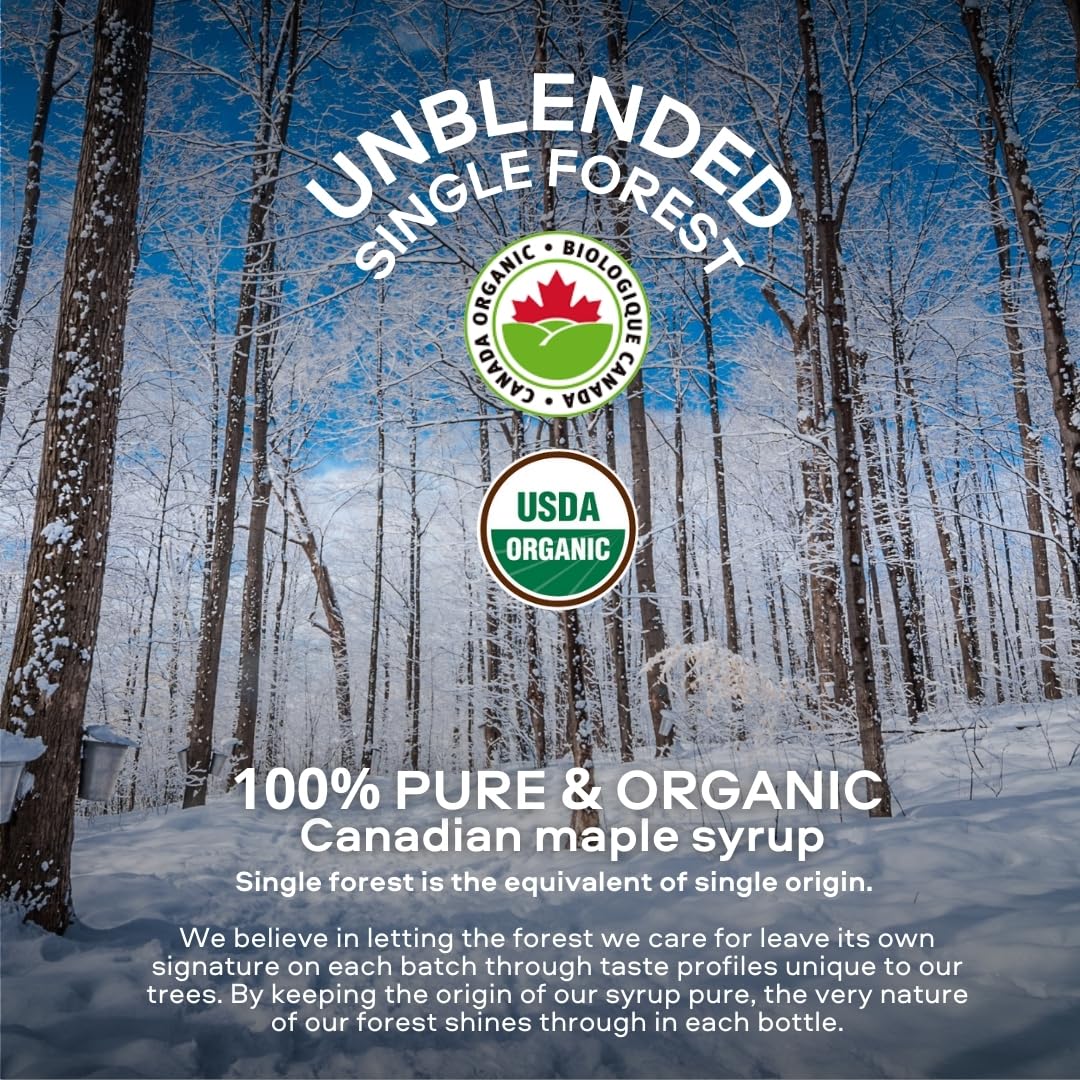 Escuminac – Organic Maple Syrup – Great Harvest Grade A Medium – 12 × 50ml