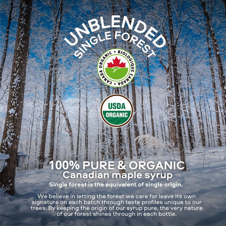 Escuminac – Organic Maple Syrup – Great Harvest Grade A Medium – 12 × 50ml